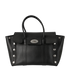 Bayswater, £550, Handbags, Black/White, Leather, Front view